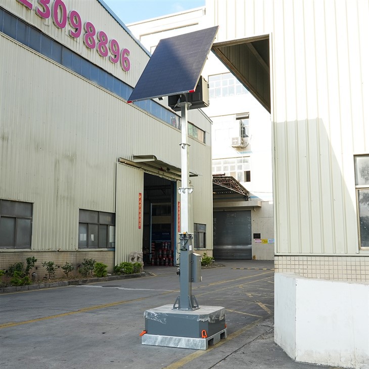 Portable Solar Surveillance Tower factory