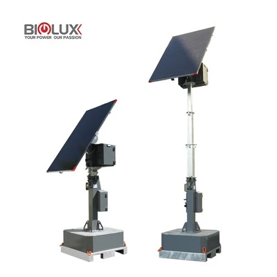 Tour de surveillance solaire BIGLUX HiGUARD-pilotée par l'IA